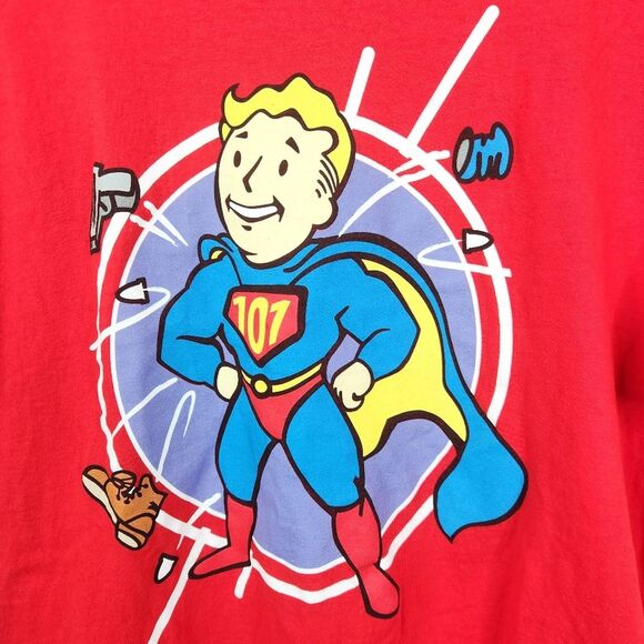 Fallout Loot Crate Bethesda Short Sleeve Frontside Graphic Tee Large - Picture 3 of 4